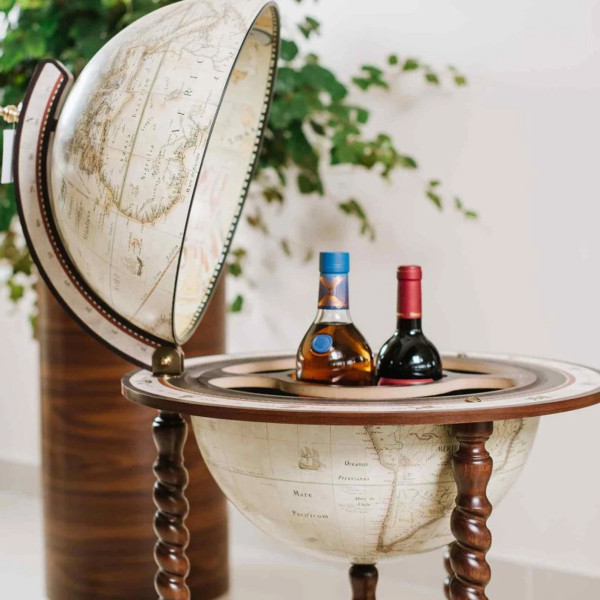 Глобус бар напольный Zoffoli Explora - Old White Z.1010.AV Италия-4