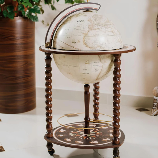 Глобус бар напольный Zoffoli Explora - Old White Z.1010.AV Италия-2