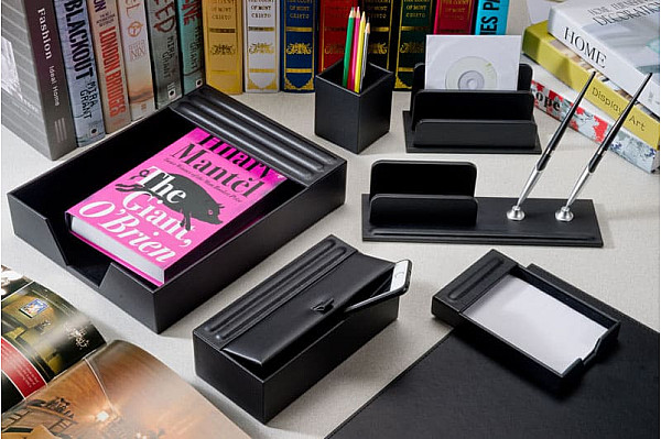 Настольный набор для руководителя Bestar 7 предметов Черный 20190824P7-0