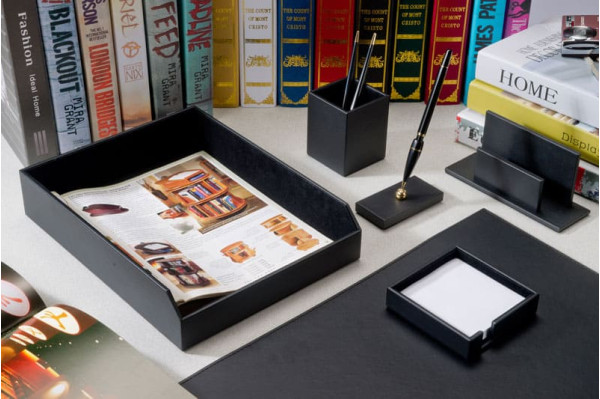 Настольный набор для руководителя Bestar 6 предметов Черный 20190825P6-0