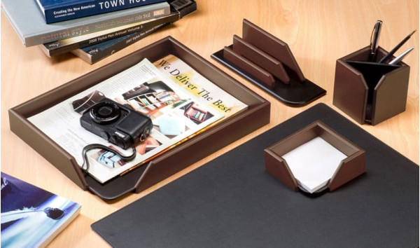 Настільний набір для керівника Bestar 5 предметів Горіх 5191HDX-0