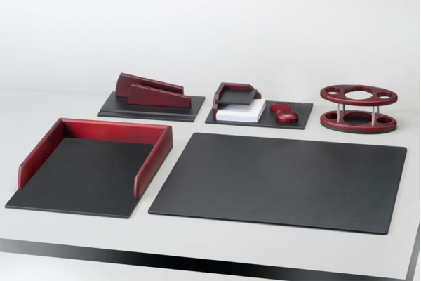 Настольный набор для руководителя Bestar 5 предметов Красное дерево 5152HDU-1