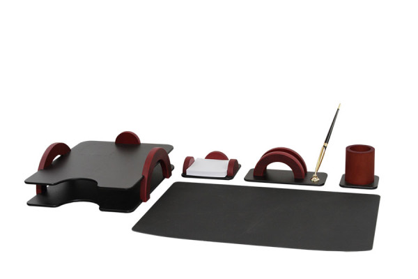 Набор настольный Bestar 5 предметов Красное дерево 5257FDU-0