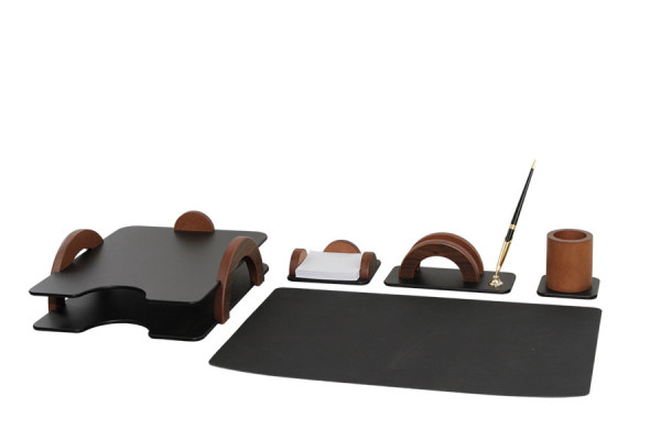 Набір настільний Bestar 5 предметів Горіх 5257FDX-0