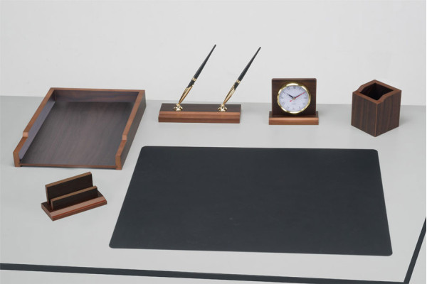 Настольный набор для руководителя Bestar 6 предметов Орех 6133FDX Настольный набор для руководителя Bestar 6 предметов Орех 6133FDX-1