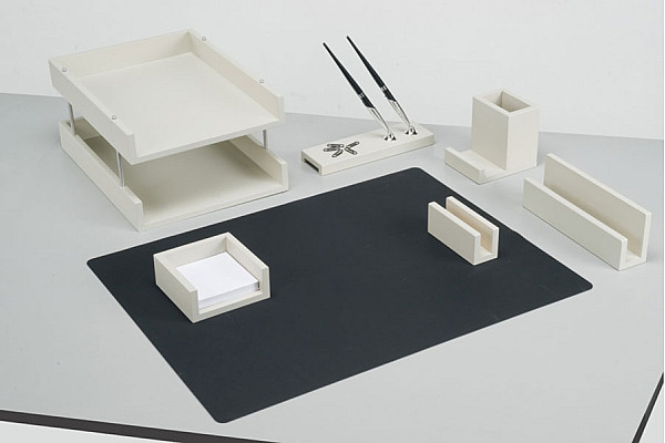 Настільний набір для керівника Bestar 7 предметів Сірий 7272FDI-1