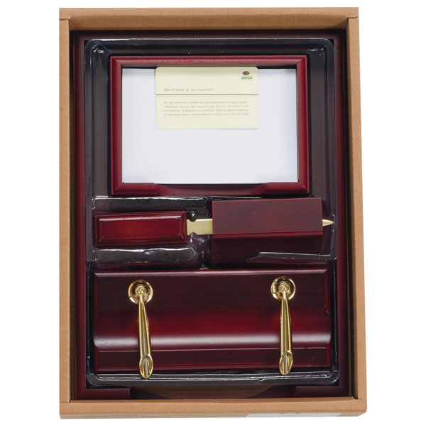 Набор настольный Bestar 5 предметов Красное дерево 5159XDU-7