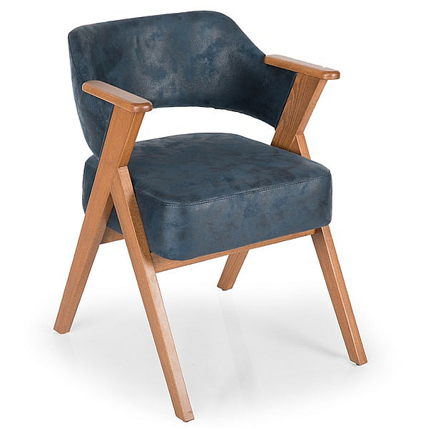 Стілець Caris SANTANA SNT 01 Синій Стілець Caris SANTANA SNT 01 Синій-0