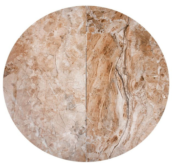 Стіл розкладний обідній Concepto MOON BROWN MARBLE Кераміка-6
