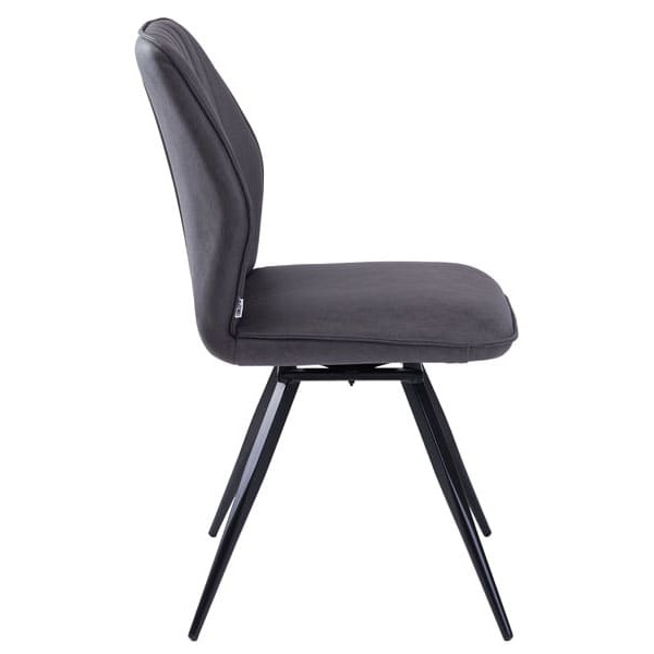 Стул поворотный Concepto GALAXY Угольный серый-1