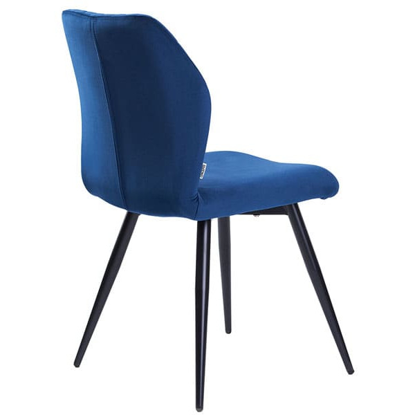 Стілець Concepto Glory Вечірній синій Велюр-1