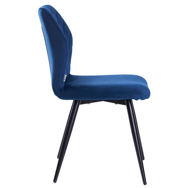 Стілець Concepto Glory Вечірній синій Велюр-2