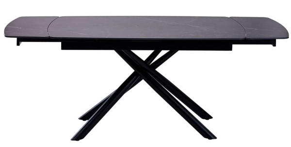 Стіл розкладний обідній Concepto PALERMO BLACK MARBLE Кераміка-4