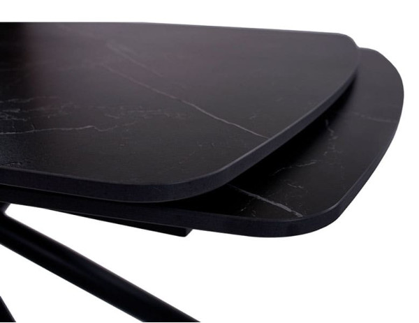 Стіл розкладний обідній Concepto PALERMO BLACK MARBLE Кераміка-5