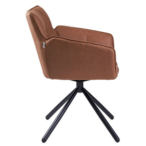 Кресло Concepto WANG поворотное Коричневое-2