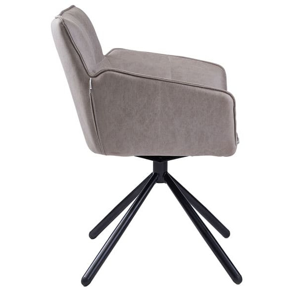 Кресло Concepto WANG поворотное Серебряная лиса-2