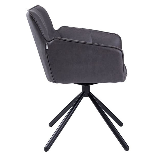 Кресло Concepto WANG поворотное Угольный серый-2