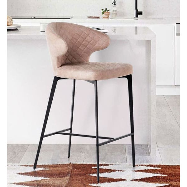 Напівбарний стілець Concepto Keen Бежевий-5