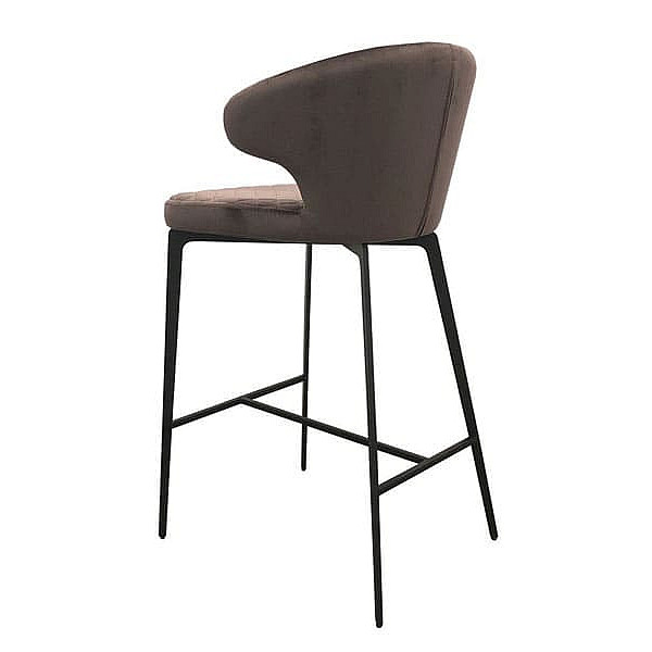 Полубарный стул Concepto Keen Велюр Шоколад-2
