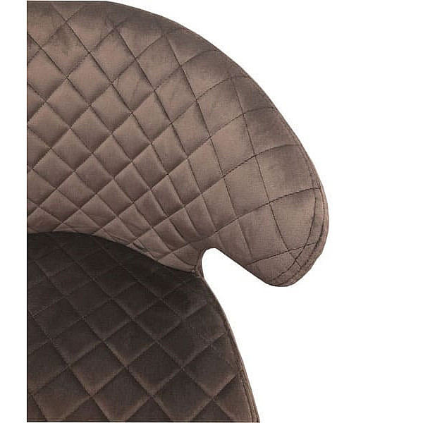 Полубарный стул Concepto Keen Велюр Шоколад-3