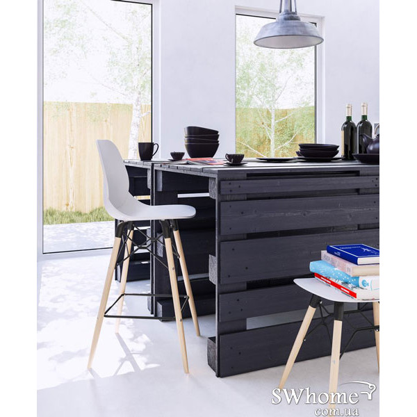 Стул полубарный Concepto Friend Белый-3