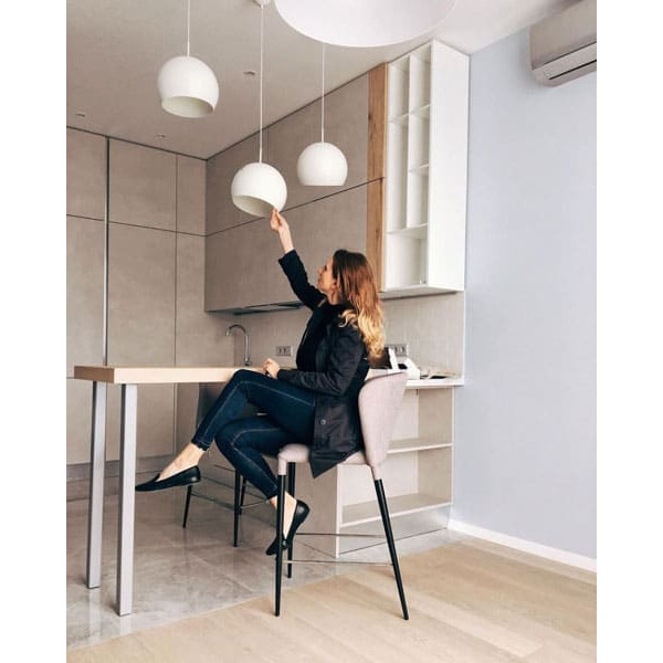 Стул полубарный Concepto Arthur Светло-серый-3