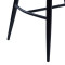 Полубарный стул Concepto Diamond Черный велюр-6-thumb