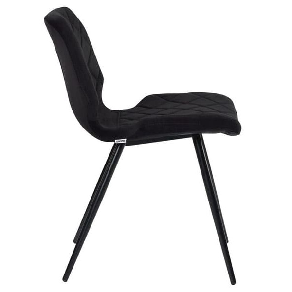 Стул Concepto Diamond Черный велюр-1