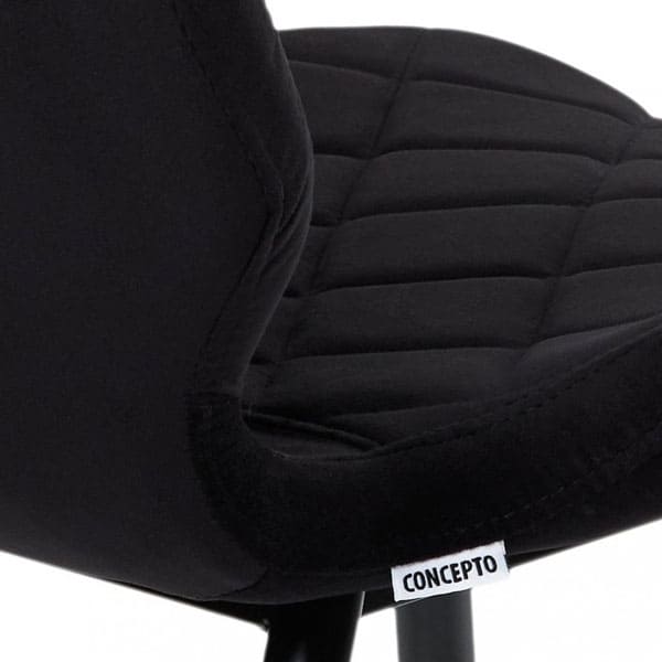 Стул Concepto Diamond Черный велюр-3