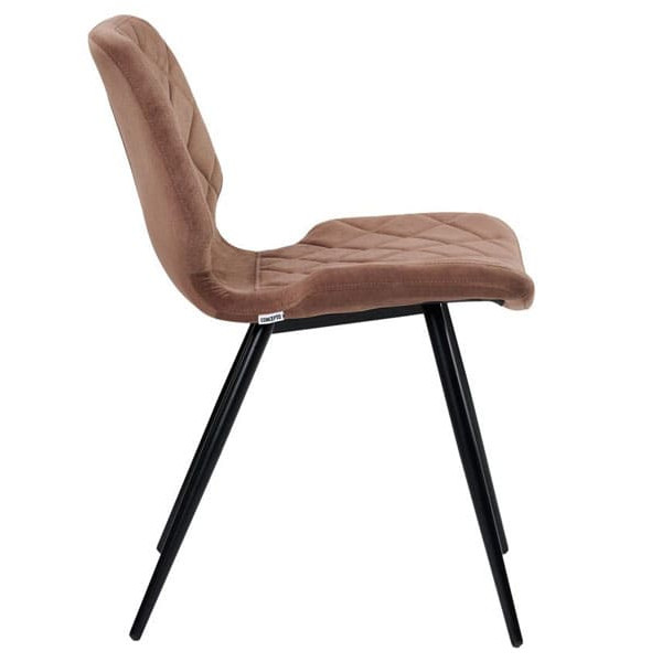Стілець Concepto Diamond Мокко велюр-1
