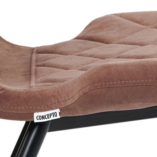 Стілець Concepto Diamond Мокко велюр-4