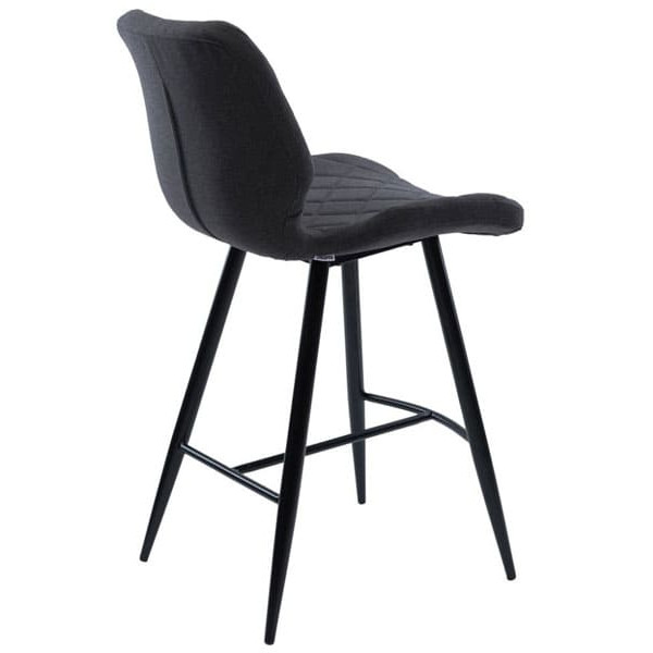 Стілець напівбарний Concepto Diamond Сірий-графіт-2