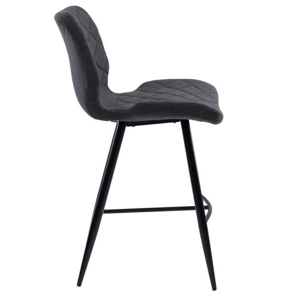 Стілець напівбарний Concepto Diamond Сірий-графіт-1