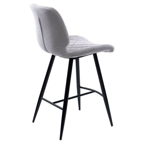 Стілець напівбарний Concepto Diamond Світло-сірий-2