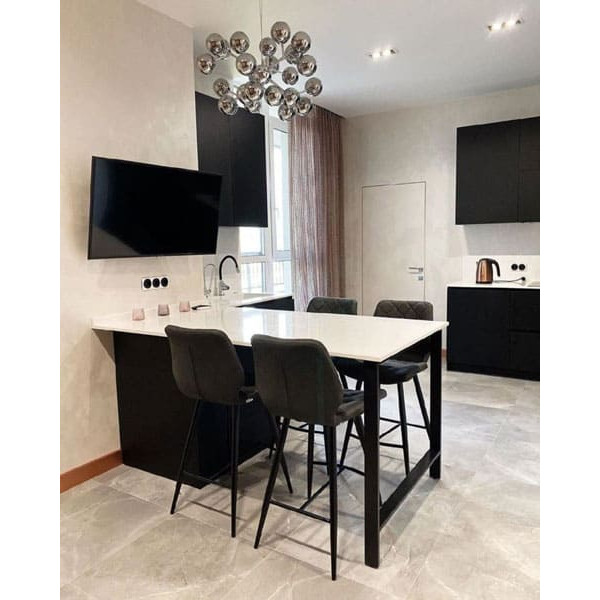 Стілець напівбарний Concepto Diamond Бежевий-5