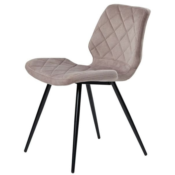 Стілець Concepto Diamond Теплий сірий велюр-0