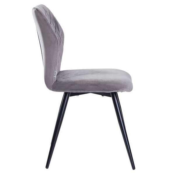 Стул Concepto Glory Палома грей Велюр-1