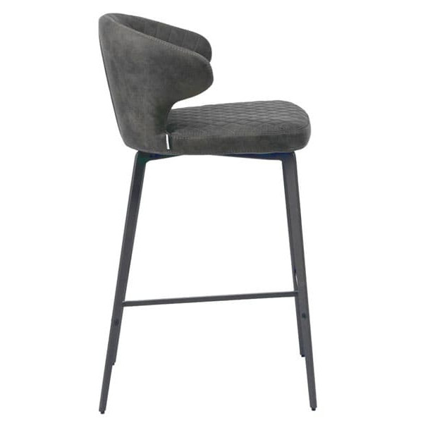 Стул полубарный Concepto Keen Нефтяной серый-1