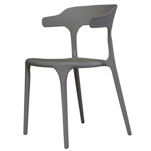 Стілець Concepto Lucky Сірий графіт-0