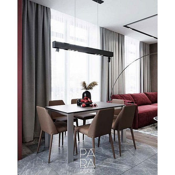 Стул Concepto Marco Серо-коричневый-7