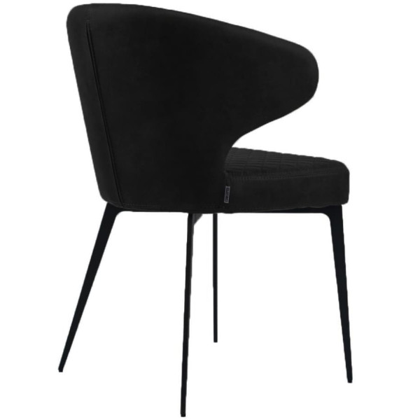 Стілець Concepto Keen Чорний велюр-2