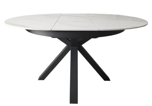 Керамический стол раскладной обеденный Concepto PLANETA LANPASKIN GOLD 110-145 см-1