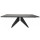  Керамический стол раскладной обеденный Concepto SAPPHIRE BLACK MARBLE 200-300 см