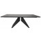 Керамічний стіл розкладний обідній Concepto SAPPHIRE BLACK MARBLE 200-300 см-0-thumb