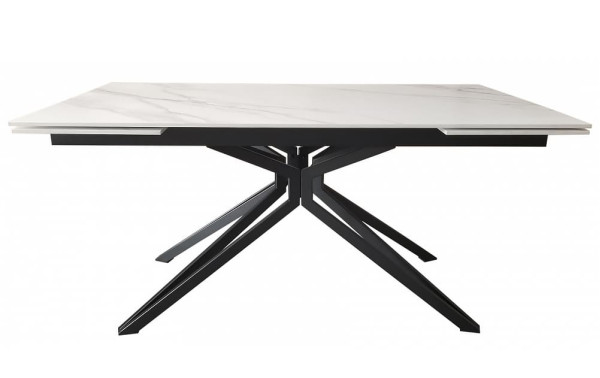 Керамічний стіл розкладний обідній Concepto STAR LANPASKIN GOLD 160-240 см-0