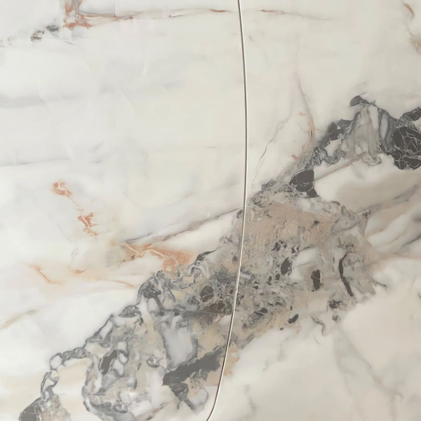 Керамічний стіл розкладний обідній Concepto FORCE EMPEROR JADE 160-240 см-4