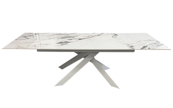 Керамический стол раскладной обеденный Concepto GRACIO SOFIA GOLD 160-240 см-1