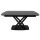 Керамічний стіл розкладний обідній Concepto INFINITY BLACK MARBLE 140-200 см