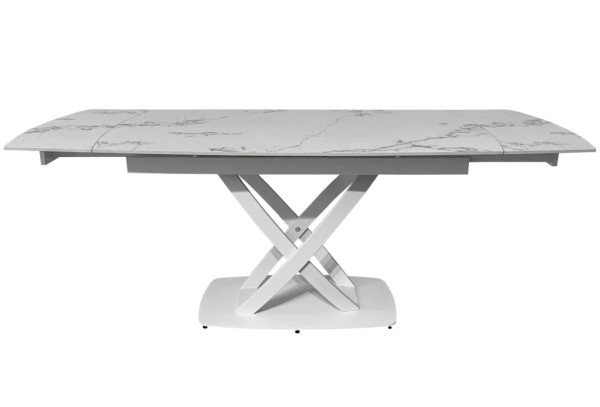 Керамический стол раскладной обеденный Concepto INFINITY GOLDEN JADE 140-200 см-2