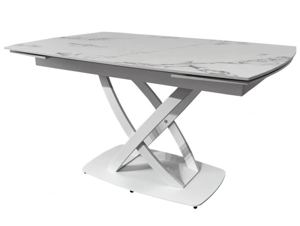 Керамический стол раскладной обеденный Concepto INFINITY GOLDEN JADE 140-200 см-3